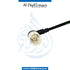 Rear BRAKE PAD Sensor, 210546170017 for BMW 5 Series E60 (2004-2010) models